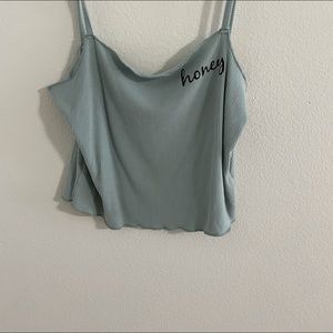 Size small honey tank top
